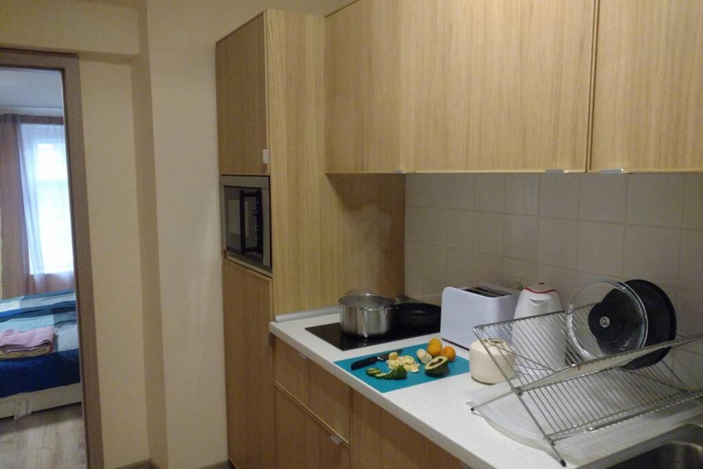 Marvelous Apartment In The Center Of Prága Kültér fotó